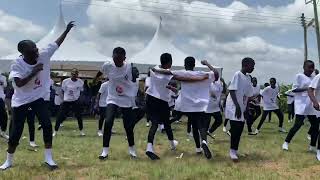 Stonebwoy ft gintonmusic Jejereje Choroegraphy dance by NANKESE PRESBY JHS [upl. by Gerri]