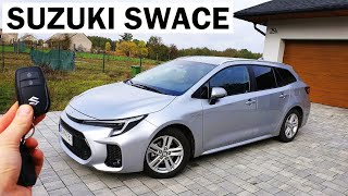 Suzuki SWACE  Toyota COROLLA 18 Hybrid Test PL muzyk jeździ [upl. by Kari854]