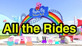 All the Rides at Peppa Pig Theme Park Florida  All Attractions at Peppa Pig Theme Park Florida [upl. by Drarehs819]