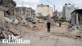 Palestinians return to ruined homes after Israeli troops leave Jenin [upl. by Zuleika]