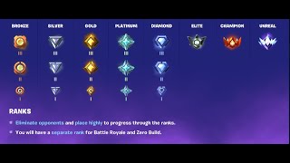 Fortnite Ranked Chapter 5 season 3 [upl. by Nalod]