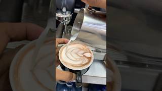 TULIP 5 STACK  LATTE ART 003 coffee latteeart coffeelatte cafelatte cafe latteartist [upl. by Atikram574]