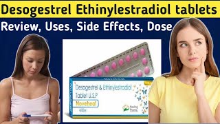 Desogestrel and ethinyl estradiol tablets usp uses in hindi  Review Noveheal tablets  Uses Dose [upl. by Karie987]