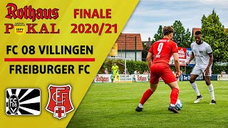 HIGHLIGHTS FC 08 Villingen  Freiburger FC FINALE im SBFVRothausPokal 202021 [upl. by Brodench]