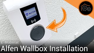 Wallbox für unser Elektroauto  Installation der Alfen SinglePro [upl. by Minerva]