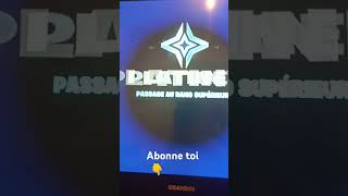 Déjà platine 1🥳 abonnetoi [upl. by Nonnaer]