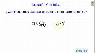 📓📓NOTACIÓN CIENTÍFICA ¿CÓMO ESCRIBIR LOS NÚMEROS ENTEROS O DECIMAL EN NOTACIÓN CIENTÍFICA [upl. by Iney154]