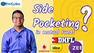 What is side pocketing  Why side pocketing is done in mutual funds  segregated portfolio [upl. by Nylsor]