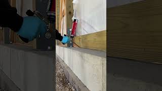 Satisfying Spray Foam Insulation  Quick amp Easy Air Sealing by RR Buildings [upl. by Aicirtam]