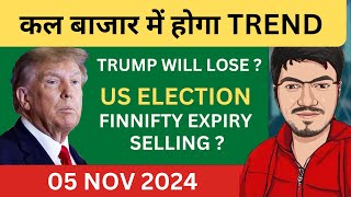 Nifty Prediction and Bank Nifty Analysis for Tuesday  05 November 2024  Bank NIFTY Tomorrow [upl. by Sell]