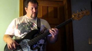 High Road Easy  Bass Cover Fretless Sass Jordan [upl. by Bullard]