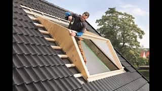 Installatievideo Dakkapel Ruimte Velux [upl. by Cypro]