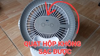 Sửa quạt hộp không sạc được pin repair of a fan [upl. by Liris143]