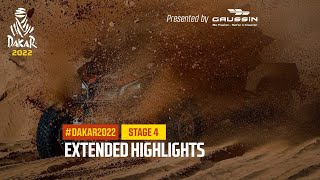 Extended highlights of the day presented by Gaussin  Stage 4  Dakar2022 [upl. by Vigor]