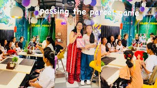 passing the parcel game game passing birthday party kids party enjoy fun funnyvideo shorts [upl. by Harod]