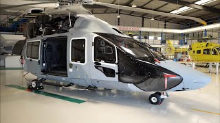 First H160 SAR Helicopter Delivered To Babcock For The French Navy [upl. by Damon204]