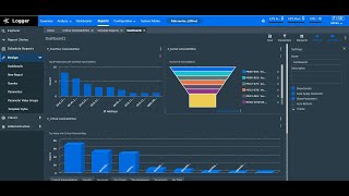 ArcSight Logger Reports  Creating Dashboards [upl. by Zenia612]