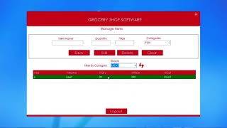 Grocery Shop Management System Using VbNet [upl. by Figge]