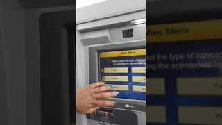 How to Deposit Cash in the ATM machine [upl. by Ruzich]