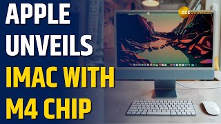 New iMac features M4 chip technology  Apple imacImacM4 chip technews [upl. by Cartwell]