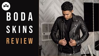 BODA SKINS Leather Jacket Review [upl. by Nylinej]