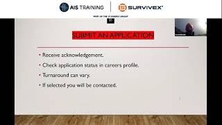 2021 projects and roles with Halliburton  AIS Training and Survivex Virtual Careers Event 2021 [upl. by Tennek]