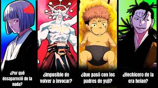 10 Misterios SIN RESOLVER en Jujutsu Kaisen 🔥 jujutsukaisen jjk sukuna gojo [upl. by Barbabra]