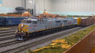 HO Scale Model Trains Operating At K10s 10524 [upl. by Myles]