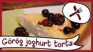 Maris konyhája  Görög joghurtos torta [upl. by Xonel]