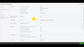 QuickBooks Online Tutorial  Part 3  Advanced Settings amp Other Defaults [upl. by Elgar58]
