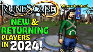 BEST Tips For NEW amp RETURNING Players  RuneScape 3 2024 [upl. by Euqimod433]