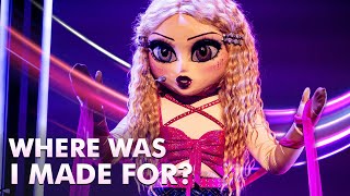 Poppemie  ‘What Was I Made For’  The Masked Singer  Seizoen 4  VTM [upl. by Aseeral]