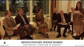 Revolutionary Jewish Women  Toby Hecht Director of Shabtai [upl. by Arat]