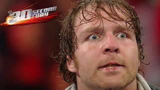 30Second Fury  Dean Ambrose [upl. by Aitnohs230]