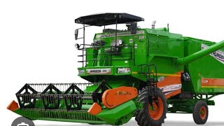 punni harvester grain cruiser making facility li is isliye working for farmers punni trading [upl. by Ripley]