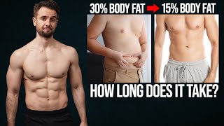 How Fast To Get From 30 to 15 Body Fat Realistic Timeline [upl. by Denzil910]