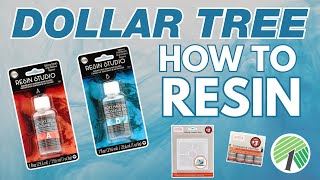 Lets Learn How to Resin with Dollar Tree RESIN amp Molds New Dollar Tree Resin DIYS [upl. by Nanji]