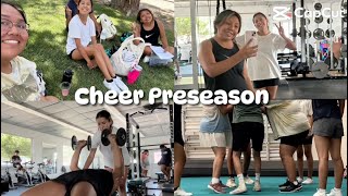 Cheer Preseason Day 1 📣 [upl. by Mw]