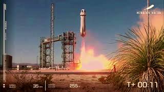 Blue Origin launches first crew to space since 2022 grounding  REUTERS [upl. by Lucila]