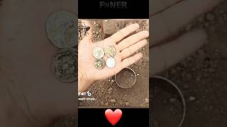 🪙Lost treasure buried in the ground 🪙treasurehunting ytshorts foryou [upl. by Ashlin]