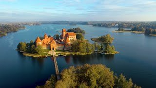 Trakų Pilis Lietuva Trakai Castle Lithuania [upl. by Aicilyt]