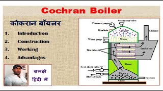 Cochran boiler  construction  Working  Advantages [upl. by Sirama]