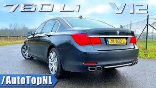 BMW 7 Series V12 760Li F02  REVIEW on AUTOBAHN by AutoTopNL [upl. by Thor]