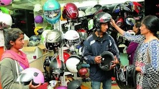 No Helmet No Petrol formula implemented in Kolkata [upl. by Rape]