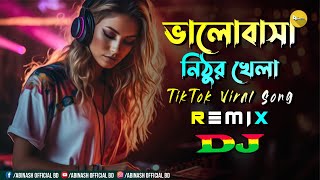 Bhalobasha Nithur Khela Dj  Momtaz  Bangla Viral Dj Gaan  Dj Abinash BD  TikTok Trending Song [upl. by Yerffeg]