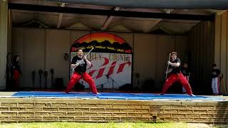 West Coast World Martial Arts Hollister Demo Team artichoke festival 2018 [upl. by Arihas]