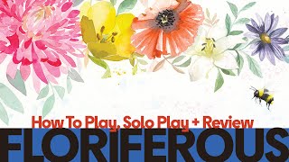 Floriferous  How to Play Solo Playthrough amp Review [upl. by Athal731]