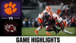 Clemson vs South Carolina Game Highlights  2023 ACC Football [upl. by Gunn]