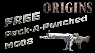 FREE Upgraded MG08 quotMAGNA COLLIDERquot  ORIGINS Zombies Call of Duty Black Ops 2 [upl. by Assenat]