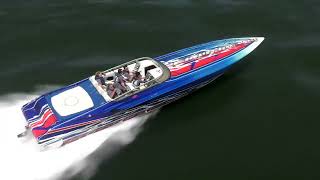 Cortez Cove amp Fountain Powerboats at The 2023 Tampa Bay Poker Run [upl. by Einahpad981]